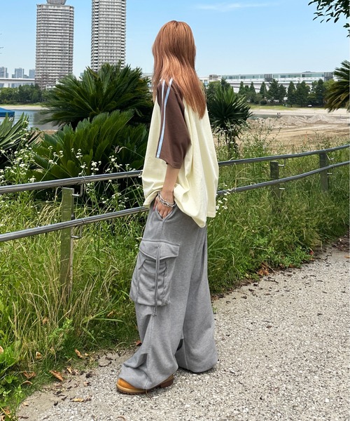 sedacle(セダクル)の「ピグメントスウェットカーゴパンツ(カーゴパンツ・メンズ・ブラック/グレー・LARGE/MEDIUM/SMALL)」の20枚目の写真