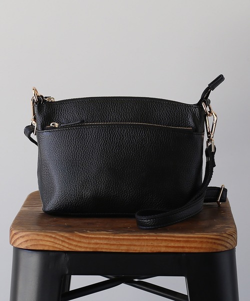 mieno]牛革レザーショルダーバッグ 日本製（ショルダーバッグ）｜mieno