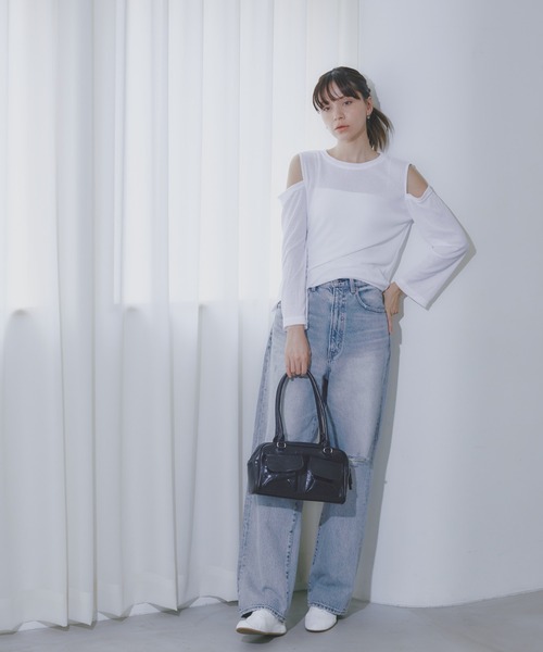 BARRETTA（バレッタ）の「フェイクレザーボストンバッグ（ボストンバッグ・レディース・ブラック・FREE）」の13枚目の写真