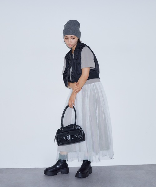 BARRETTA（バレッタ）の「フェイクレザーボストンバッグ（ボストンバッグ・レディース・ブラック・FREE）」の22枚目の写真