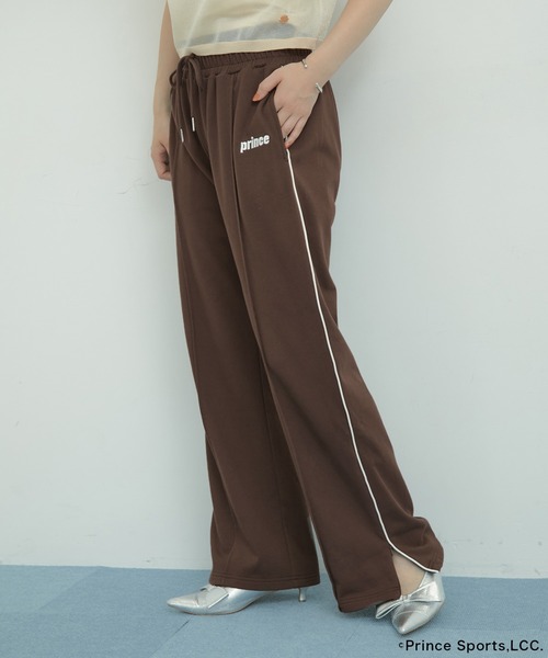 PRINCE（プリンス）の「【Prince】VIS別注ワイドスウェットパンツ（その他パンツ・レディース・ブルー系その他6/ダークブラウン/ライトグレー・S/M）」の9枚目の写真