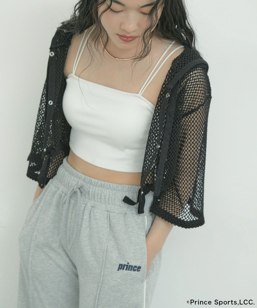 PRINCE（プリンス）の「【Prince】VIS別注ワイドスウェットパンツ（その他パンツ・レディース・ブルー系その他6/ダークブラウン/ライトグレー・S/M）」の12枚目の写真