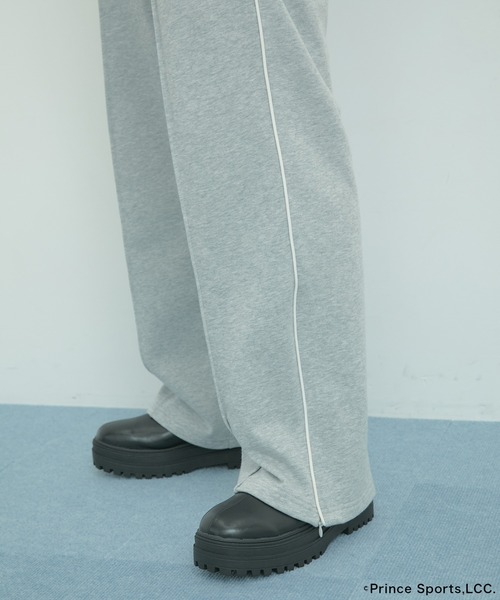 PRINCE（プリンス）の「【Prince】VIS別注ワイドスウェットパンツ（その他パンツ・レディース・ブルー系その他6/ダークブラウン/ライトグレー・S/M）」の13枚目の写真