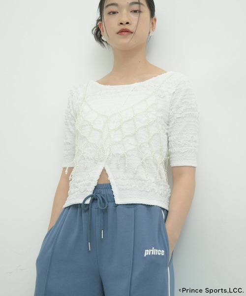 PRINCE（プリンス）の「【Prince】VIS別注ワイドスウェットパンツ（その他パンツ・レディース・ブルー系その他6/ダークブラウン/ライトグレー・S/M）」の16枚目の写真