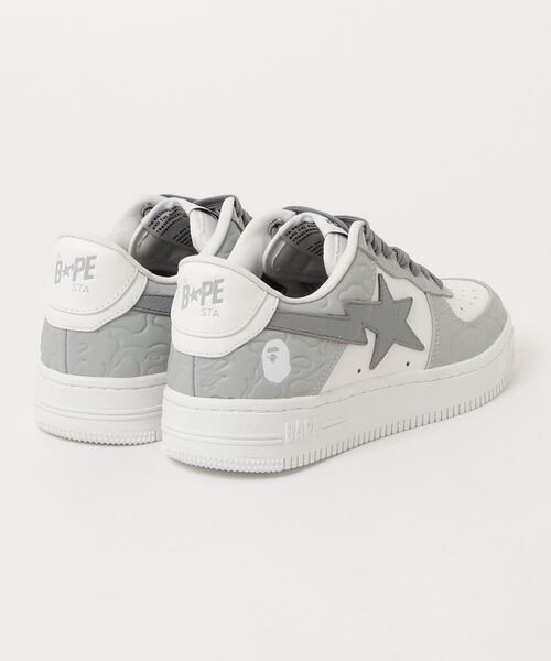 A BATHING APE（アベイシングエイプ）の「BAPE STA #4（スニーカー・レディース・ブラック/サックスブルー/グレー・5/6）」の11枚目の写真