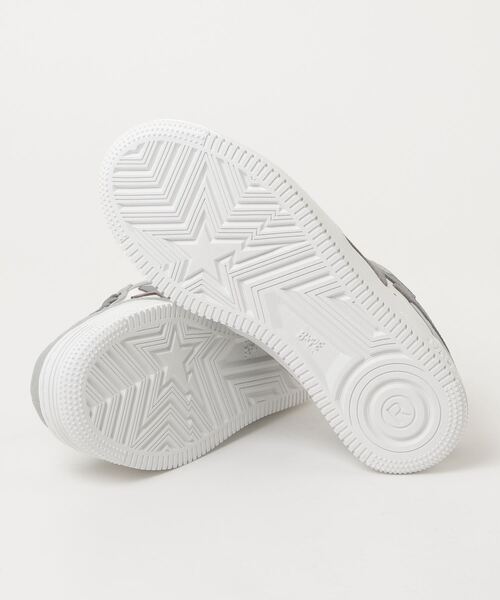 A BATHING APE（アベイシングエイプ）の「BAPE STA #4（スニーカー・レディース・ブラック/サックスブルー/グレー・5/6）」の12枚目の写真