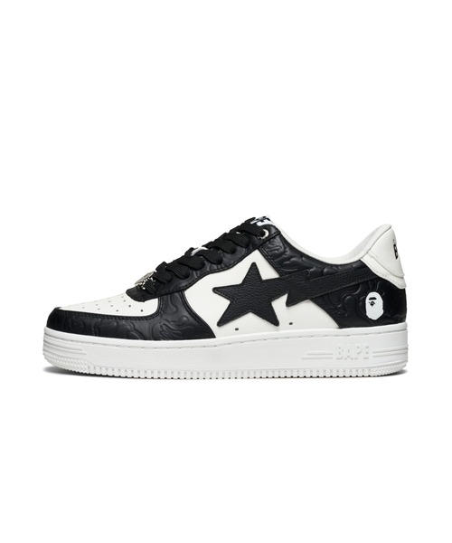 A BATHING APE（アベイシングエイプ）の「BAPE STA #4（スニーカー・レディース・ブラック/サックスブルー/グレー・5/6）」の19枚目の写真