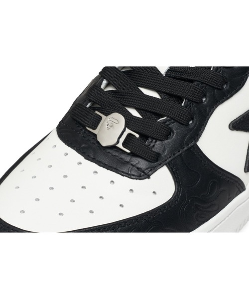 A BATHING APE（アベイシングエイプ）の「BAPE STA #4（スニーカー・レディース・ブラック/サックスブルー/グレー・5/6）」の14枚目の写真