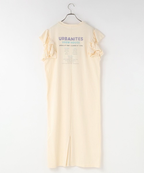 LOWRYS FARM（ローリーズファーム）の「２ＷＡＹフリルロゴＯＰＳＳ 140134（ワンピース・レディース・グレー/チャコールグレー/アイボリー・FREE）」の14枚目の写真