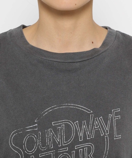 LOWRYS FARM（ローリーズファーム）の「２ＷＡＹフリルロゴＯＰＳＳ 140134（ワンピース・レディース・グレー/チャコールグレー/アイボリー・FREE）」の18枚目の写真