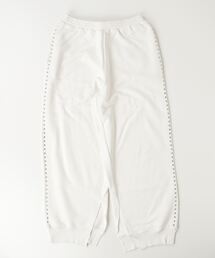 MM6 Maison Margiela（ｴﾑｴﾑｼｯｸｽ ﾒｿﾞﾝ ﾏﾙｼﾞｪﾗ）の「MM6 Maison Margiela(エムエムシックス メゾン マルジェラ)Kids & Junior スタッズスウェットパンツ（スウェットパンツ・キッズ）」