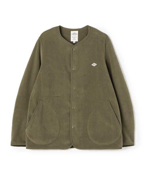 DANTON（ダントン）の「MEN'S FLEECE COLLARLESS JACKET（ノーカラー