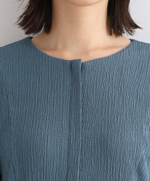 INDIVI(インディヴィ)の「◆【洗える/UVケア/SETUP可能】ナローフレアワンピース(ワンピース・レディース・アイボリー系5/ブラック/ブルー・40/38/36/03/05/15 /13/19)」の20枚目の写真