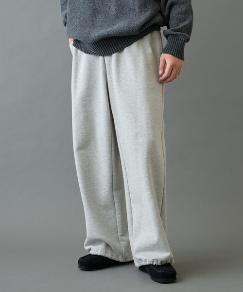 COLONY 2139（コロニートゥーワンスリーナイン）の「ヘビーウェイトスウェットワイドパンツ（スウェットパンツ・メンズ・ブラック/グレー・SMALL/MEDIUM/LARGE）」の19枚目の写真