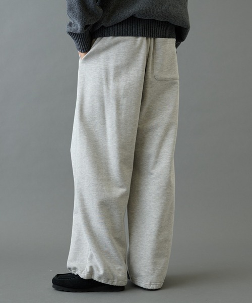COLONY 2139（コロニートゥーワンスリーナイン）の「ヘビーウェイトスウェットワイドパンツ（スウェットパンツ・メンズ・ブラック/グレー・SMALL/MEDIUM/LARGE）」の20枚目の写真