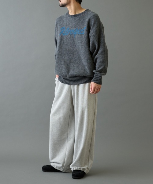 ヘビーウェイトスウェットワイドパンツ（スウェットパンツ）｜COLONY
