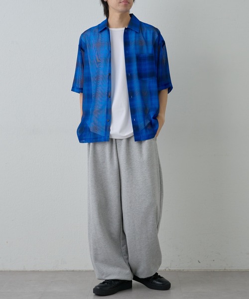 COLONY 2139（コロニートゥーワンスリーナイン）の「ヘビーウェイトスウェットワイドパンツ（スウェットパンツ・メンズ・ブラック/グレー・SMALL/MEDIUM/LARGE）」の14枚目の写真