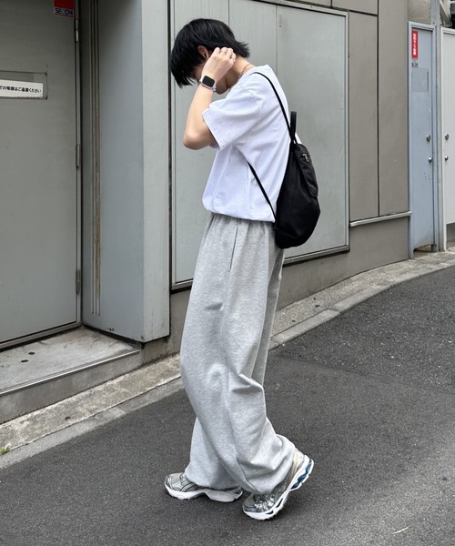 セール】ヘビーウェイトスウェットワイドパンツ（スウェット