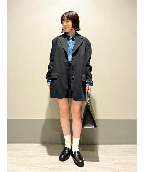 DRESSTERIOR(ドレステリア)の「ライトオンスデニムシャツ(シャツ/ブラウス・レディース・ブルー系その他・34/36/38)」の14枚目の写真
