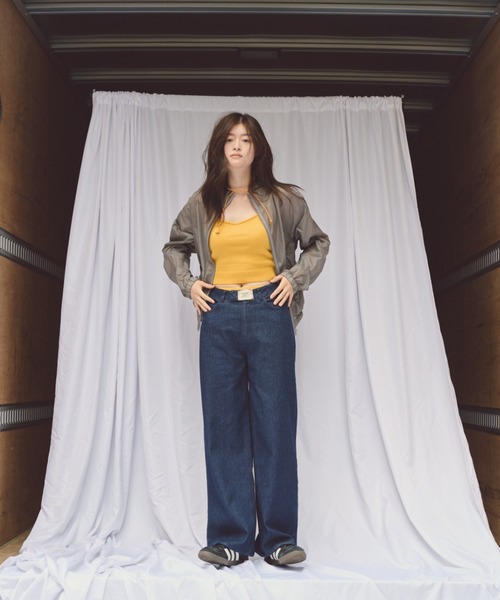common gull products.（コモンガルプロダクツ）の「夢の中のデニム（デニムパンツ・レディース・ブルー/アイボリー/ブラック・LARGE/SMALL/MEDIUM）」の11枚目の写真