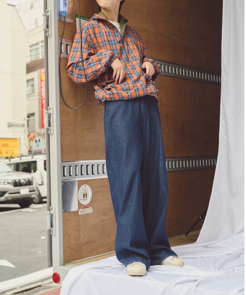 common gull products.（コモンガルプロダクツ）の「夢の中のデニム（デニムパンツ・レディース・ブルー/アイボリー/ブラック・LARGE/SMALL/MEDIUM）」の7枚目の写真
