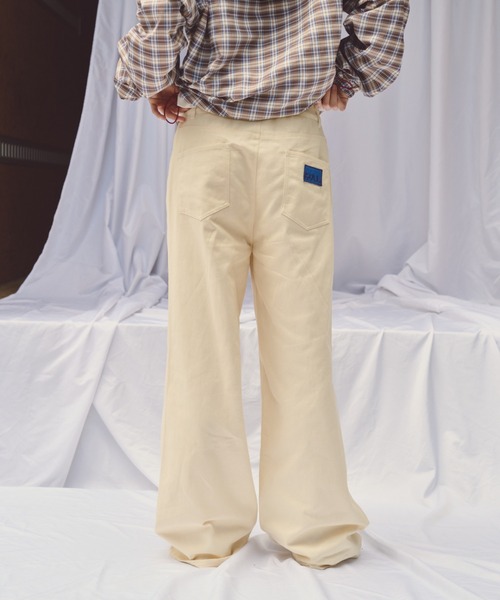 common gull products.（コモンガルプロダクツ）の「夢の中のデニム（デニムパンツ・レディース・ブルー/アイボリー/ブラック・LARGE/SMALL/MEDIUM）」の20枚目の写真