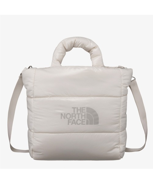 THE NORTH FACE(ザノースフェイス)の「THE NORTH FACE(ザ・ノースフェイス)/2WAY キルティングショルダーバッグ 大容量/PLUMPY TOTE BAG L(ショルダーバッグ・レディース・ブラック/ダークブラウン/クリーム・FREE)」の3枚目の写真