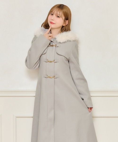 セール】フェイクファーダッフルコート【ZOZOTOWN限定アイテム