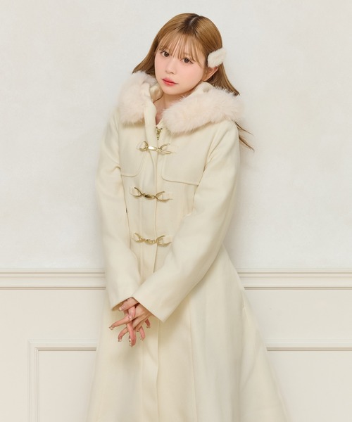 セール】フェイクファーダッフルコート【ZOZOTOWN限定アイテム