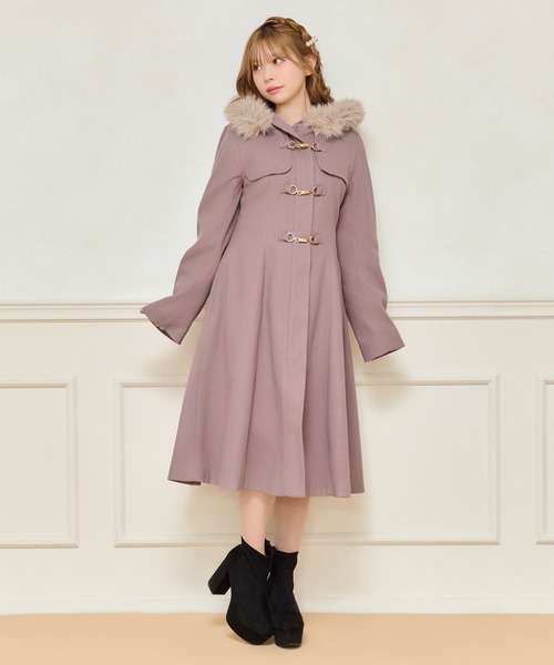 セール】フェイクファーダッフルコート【ZOZOTOWN限定アイテム