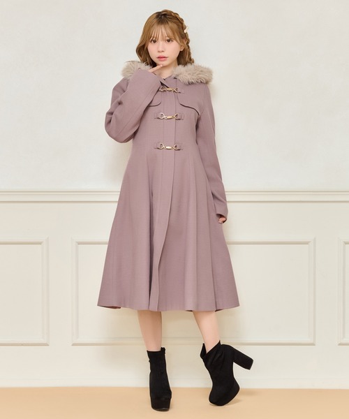 セール】フェイクファーダッフルコート【ZOZOTOWN限定アイテム