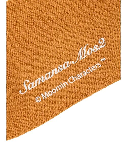 Samansa Mos2（サマンサ モスモス）の「【Moomin×Samansa Mos2】刺繍ソックス（ソックス/靴下・レディース・チャコールグレー/マスタード/キナリ/レッド・F）」の15枚目の写真