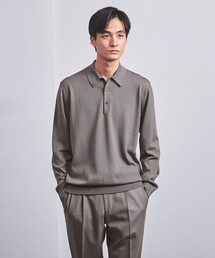 UNITED ARROWS | ハイゲージ ニット ポロシャツ(ニット/セーター)