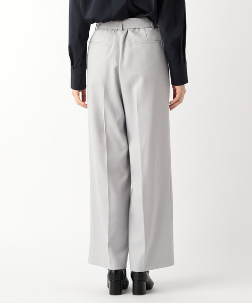 COMME CA ISM(コムサイズム)の「ベルト付き ストレッチワイドパンツ(その他パンツ・レディース・チャコール/ライトグレー・MEDIUM/LARGE)」の12枚目の写真