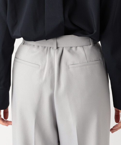 COMME CA ISM(コムサイズム)の「ベルト付き ストレッチワイドパンツ(その他パンツ・レディース・チャコール/ライトグレー・MEDIUM/LARGE)」の15枚目の写真