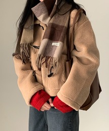 MILAE(ミレ)のショート丈ボアダッフルコート(ダッフルコート)