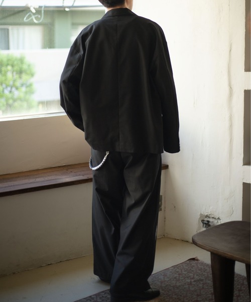 epnok（エプノック）の「箔プリントジャケット（テーラードジャケット・メンズ・ブラック/チャコールグレー・SMALL/MEDIUM/LARGE）」の20枚目の写真