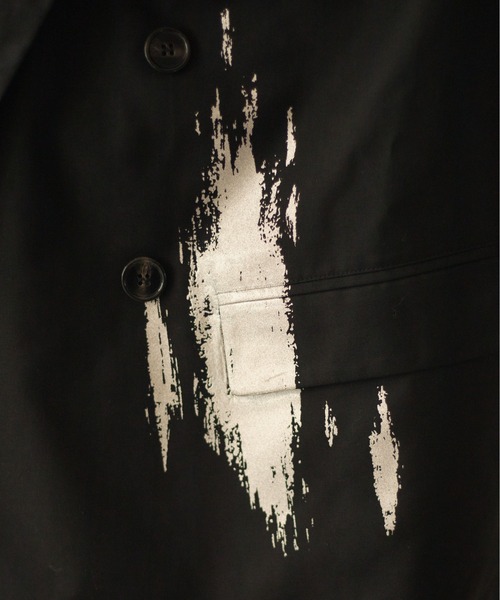 epnok（エプノック）の「箔プリントジャケット（テーラードジャケット・メンズ・ブラック/チャコールグレー・SMALL/MEDIUM/LARGE）」の21枚目の写真