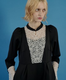 Square patchwork pants