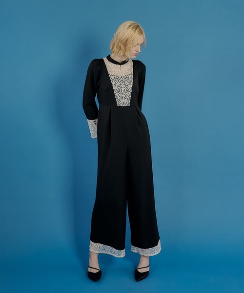 ウ★新品★et.UNiVER　Square patchwork pants Square patchwork pants（パンツドレス）｜et.UNiVER（エト
