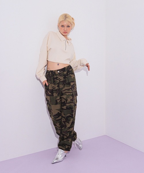 oma カモ柄 TIGER CAMOUFLAGE SHIRT / TADPOLE タイガーストライプは本来