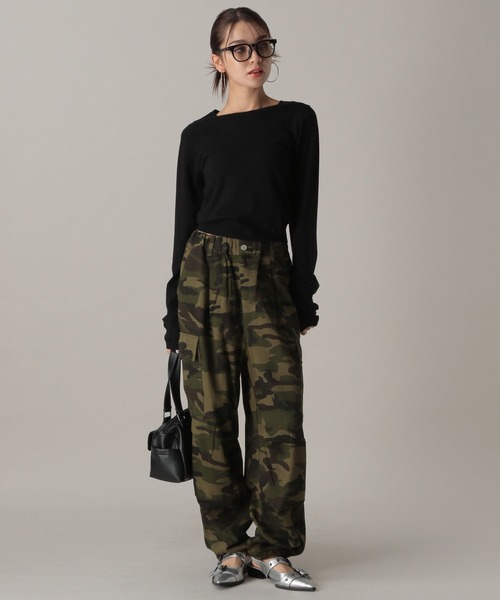 最終お値下げ‼️ 23年モデル WEB限定再販売】スラックス風イージーパンツ｜パンツ