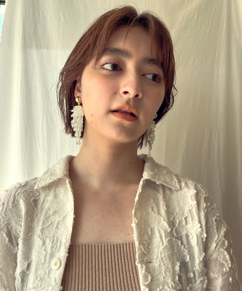 ciite'(シーテ)の「大振りパール × ビーズ ピアス (両耳用)(ピアス(両耳用)・レディース・シルバー/ゴールド・FREE)」の17枚目の写真