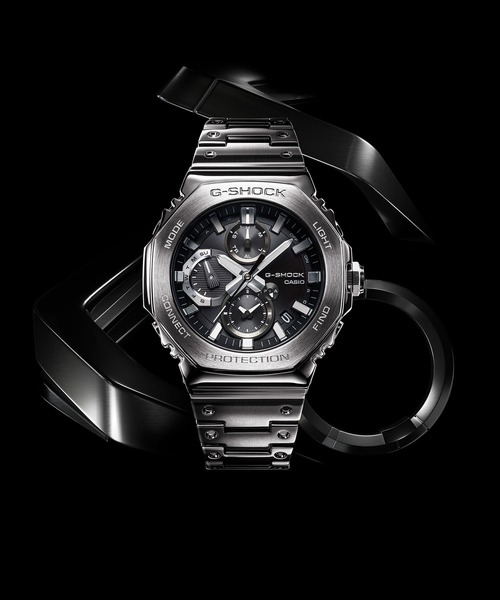 G-SHOCK（ジーショック）の「フルメタルクロノグラフ / スマートフォンリンク / GMC-B2100AD-2AJF（アナログ腕時計・メンズ・ライトブルー・FREE）」の13枚目の写真