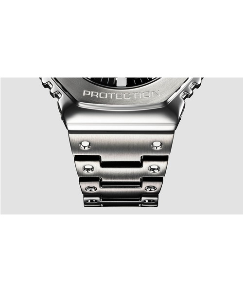 G-SHOCK（ジーショック）の「フルメタルクロノグラフ / スマートフォンリンク / GMC-B2100AD-2AJF（アナログ腕時計・メンズ・ライトブルー・FREE）」の4枚目の写真