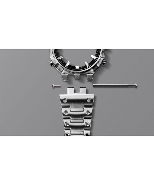 G-SHOCK（ジーショック）の「フルメタルクロノグラフ / スマートフォンリンク / GMC-B2100AD-2AJF（アナログ腕時計・メンズ・ライトブルー・FREE）」の10枚目の写真