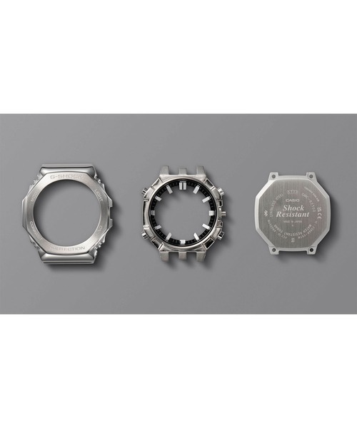G-SHOCK（ジーショック）の「フルメタルクロノグラフ / スマートフォンリンク / GMC-B2100AD-2AJF（アナログ腕時計・メンズ・ライトブルー・FREE）」の9枚目の写真