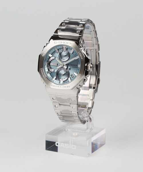 G-SHOCK（ジーショック）の「フルメタルクロノグラフ / スマートフォンリンク / GMC-B2100AD-2AJF（アナログ腕時計・メンズ・ライトブルー・FREE）」の17枚目の写真