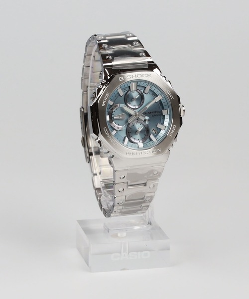 G-SHOCK（ジーショック）の「フルメタルクロノグラフ / スマートフォンリンク / GMC-B2100AD-2AJF（アナログ腕時計・メンズ・ライトブルー・FREE）」の18枚目の写真