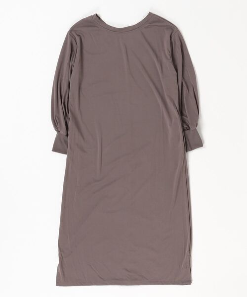 CALIFORNIA OUTFITTERS(カリフォルニア アウトフィッターズ)の「3-9D18 ボートネック ジャージーワンピース(ワンピース・レディース・チャコール・L/M/S)」の5枚目の写真